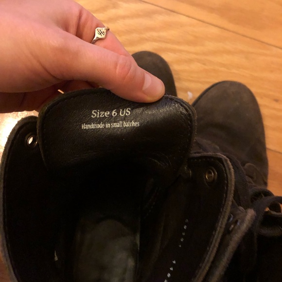 Thursday Boot co. President, water resistant olive suede - Picture 4 of 5